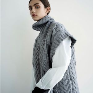 ZARA Cable Knit Sweater